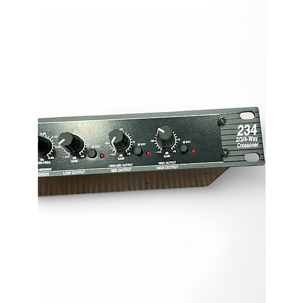 Used dbx 234S Stereo 2/3 Way Mono 4-Way Crossover