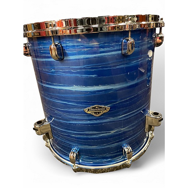 Used 2024 TAMA 3 Piece Starclassic Ocean Blue Drum Kit