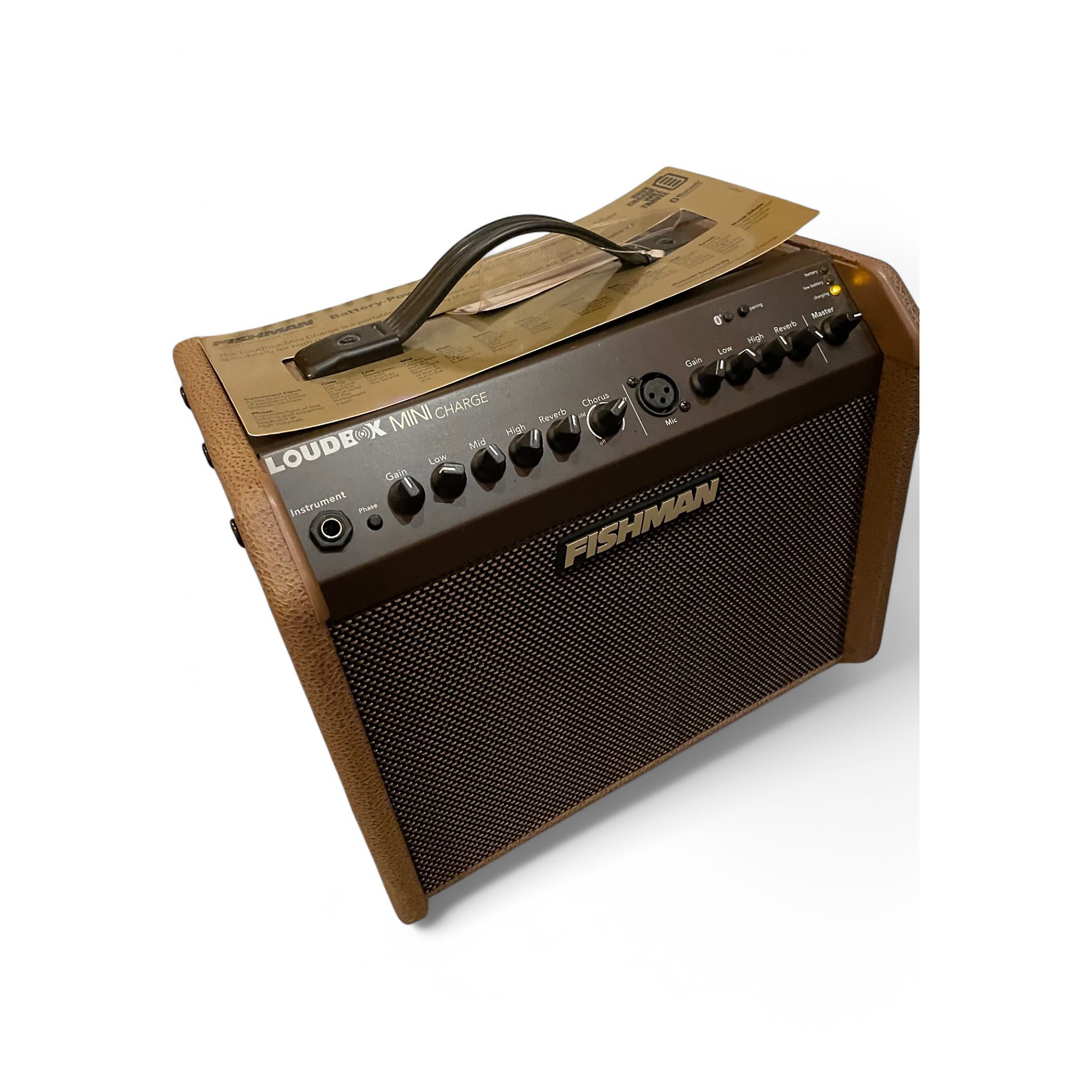 Used Fishman LOUDBOX MINI CHARGE Acoustic Guitar Combo Amp