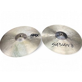 Used SABIAN 14in HHX COMPLEX MEDIUM HATS Cymbal