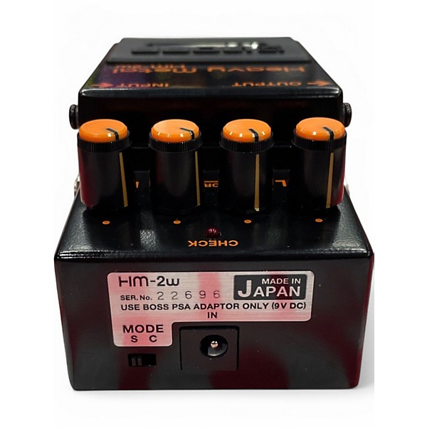Used BOSS HM2 Heavy Metal Effect Pedal