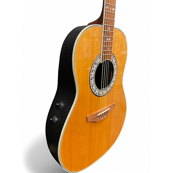 Used Celebrity By Ovation CC67 Natural Acoustic Electric Guitar