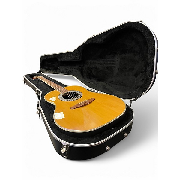 Used Celebrity By Ovation CC67 Natural Acoustic Electric Guitar
