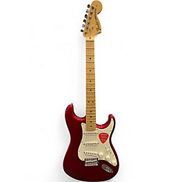 Used 2010s Fender American Special Stratocaster Red Solid Body Electric Guitar