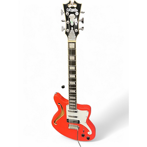 Used D'Angelico PREMIER bedford SH Fiesta Red Hollow Body Electric Guitar