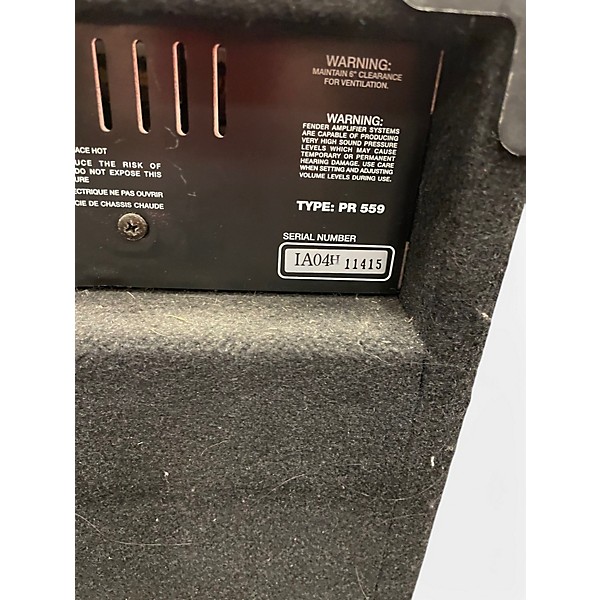 Used Fender Rumble 100 1x15 100W Bass Combo Amp