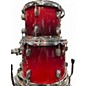 Used 2007 Gretsch Drums 5 Piece Catalina Maple Red Drum Kit