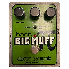 Used Electro-Harmonix XO Bass Big Muff Distortion Bass Effect Pedal
