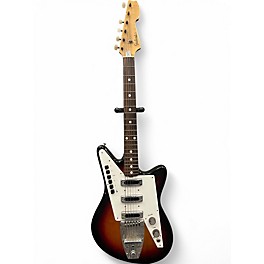 Vintage 1960s Galanti Grand Prix 3003 2 Color Sunburst Solid Body Electric Guitar