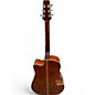 Used Aria aw200ce Natural Acoustic Electric Guitar