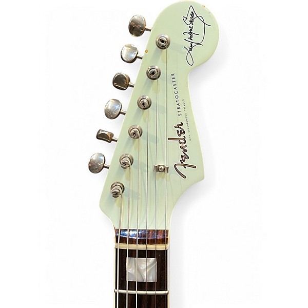 Used 2021 Fender kenny wayne shepherd blue Solid Body Electric Guitar