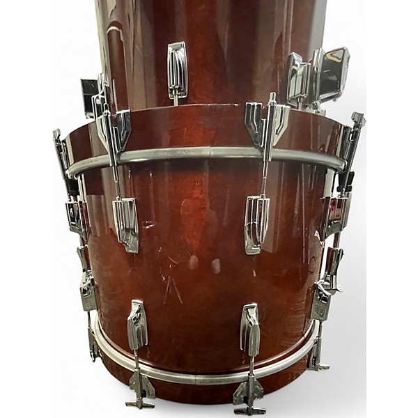 Used TAMA 6 Piece 50 anniversary Superstar Cherry wine Drum Kit