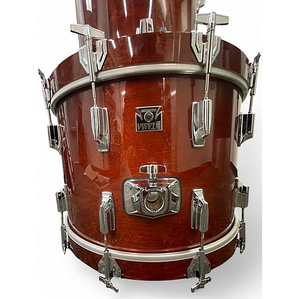 Used TAMA 6 Piece 50 anniversary Superstar Cherry wine Drum Kit