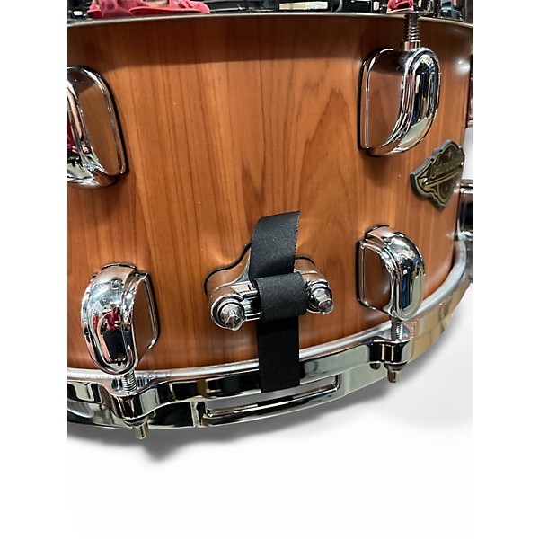 Used TAMA 14X6.5 Starclassic Snare Drum With Cedar Outer Walnut/BIRCH Drum