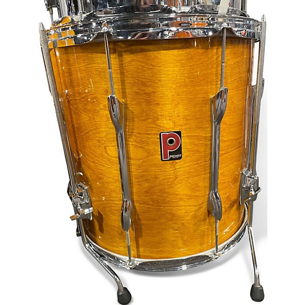 Used Premier 5 Piece Late 80's Natural Drum Kit