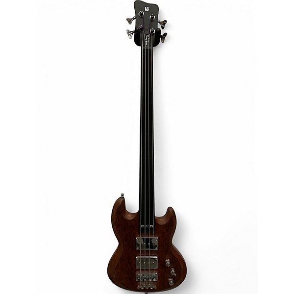 Used Warwick Fretless Jack Bruce Signature Cream Reunion natural mahogany Electric Bass Guitar,Specials : American Fashion Style Bags On Sale