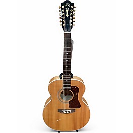 Used Guild JF30-12 B1 Natural 12 String Acoustic Guitar