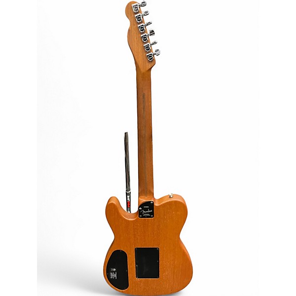 Used Fender American Acoustasonic Telecaster Natural Acoustic Electric Guitar