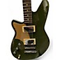 Used Reverend NAMM 2025 Left Handed Descent RA Army Green Solid Body Electric Guitar