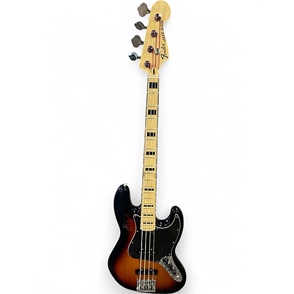 Used Fender Geddy Lee Signature Jazz Bass 2 Color Sunburst Electric Bass Guitar