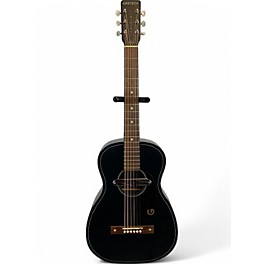 Used Gretsch Guitars JIM DANDY DELTOLUXE PARLOR BLACK Acoustic Electric Guitar