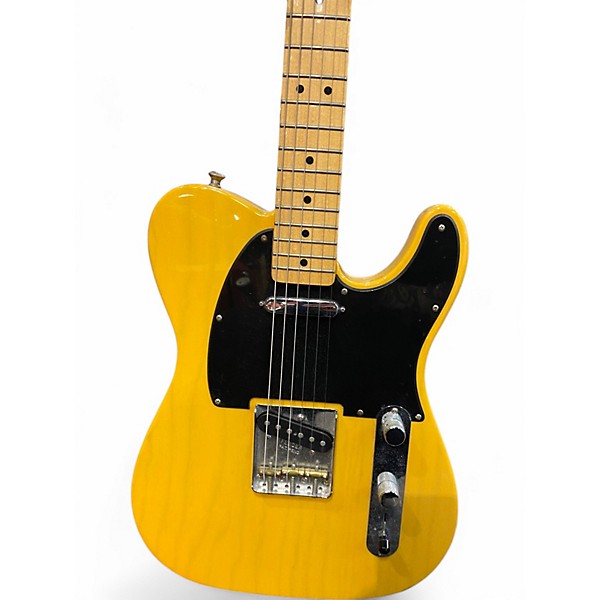Used Fender Special Edition Deluxe Ash Telecaster Butterscotch Solid Body Electric Guitar