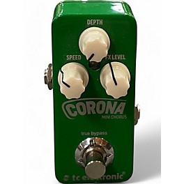 Used TC Electronic Corona Mini Chorus Effect Pedal