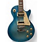 Used 2023 Epiphone Les Paul Traditional Pro IV Blue Solid Body Electric Guitar
