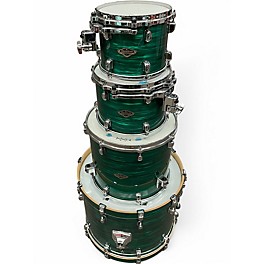 Used TAMA 4 Piece Starclassic Lacquer Shamrock Oyster Drum Kit