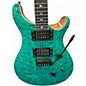 Used PRS Custom 24 Blue Solid Body Electric Guitar
