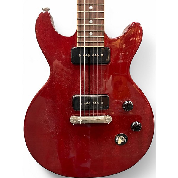 Used 2015 Gibson LP100 SPECIAL DOUBLE CUTAWAY Heritage Cherry Solid Body Electric Guitar