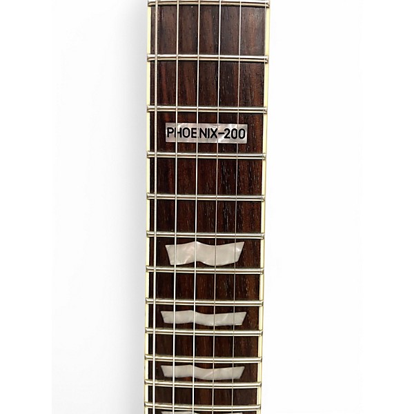 Used ESP LTD PHEONIX 200 Black Solid Body Electric Guitar