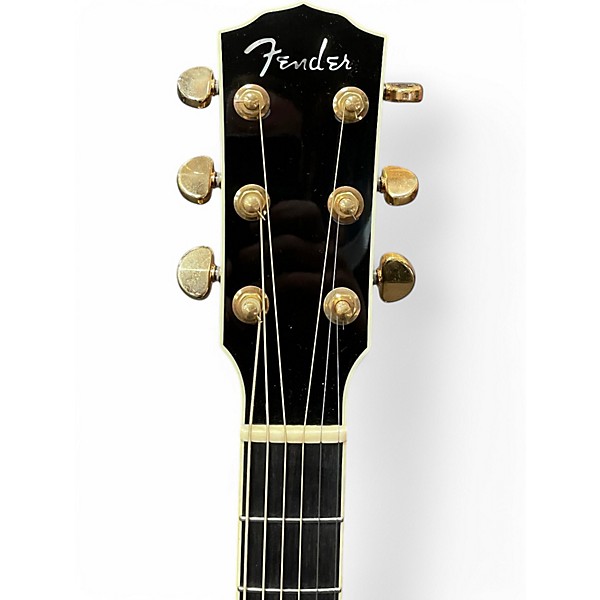 Used 2015 Fender tpd-2 custom shop dreadnaught Natural Acoustic Guitar