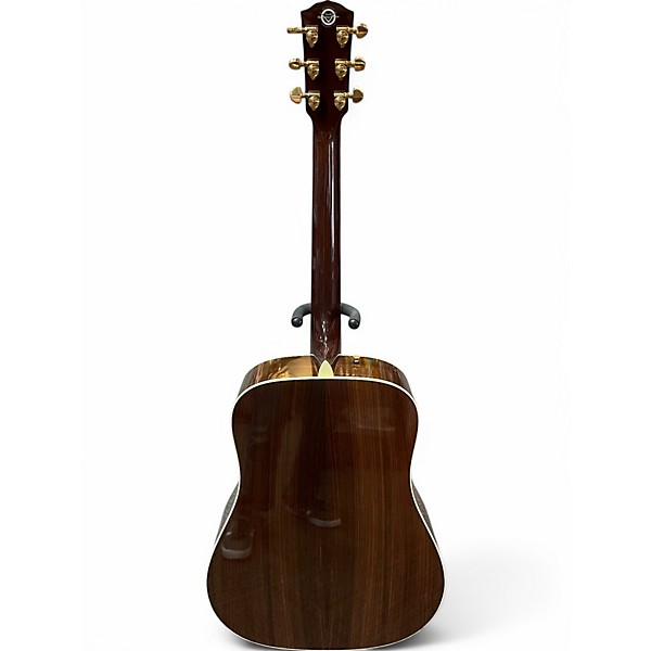 Used 2015 Fender tpd-2 custom shop dreadnaught Natural Acoustic Guitar