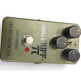 Used Electro-Harmonix Green Russian Big Muff Pi Fuzz Effect Pedal