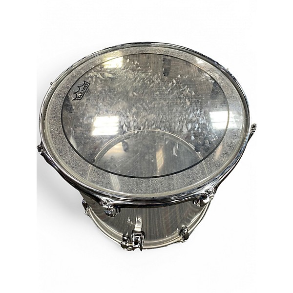 Used Pearl 5 Piece CRYSTAL BEAT Clear Drum Kit