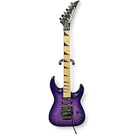 Used Jackson Dinky Standard Trans Purple Solid Body Electric Guitar