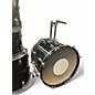 Used Pearl 5 Piece FORUM SERIES DRUM KIT Black and Silver Drum Kit