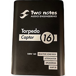 Used Two Notes AUDIO ENGINEERING TORPEDO CAPTOR 16 Power Attenuator