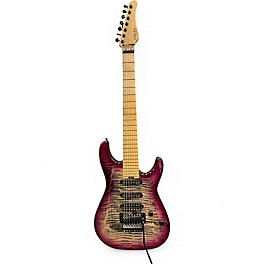 Used Schecter Guitar Research Sun valley super shredder 7 FR Aurora Burst  Solid Body Electric Guitar