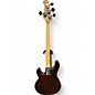 Used Sterling by Music Man Sub Series Stingray Dark Walnut  Electric Bass Guitar