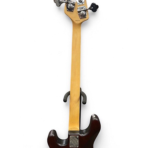 Used Sterling by Music Man Sub Series Stingray Dark Walnut  Electric Bass Guitar