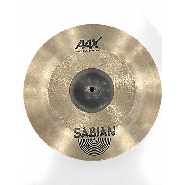 Used SABIAN 14in AAX Frequency Cymbal