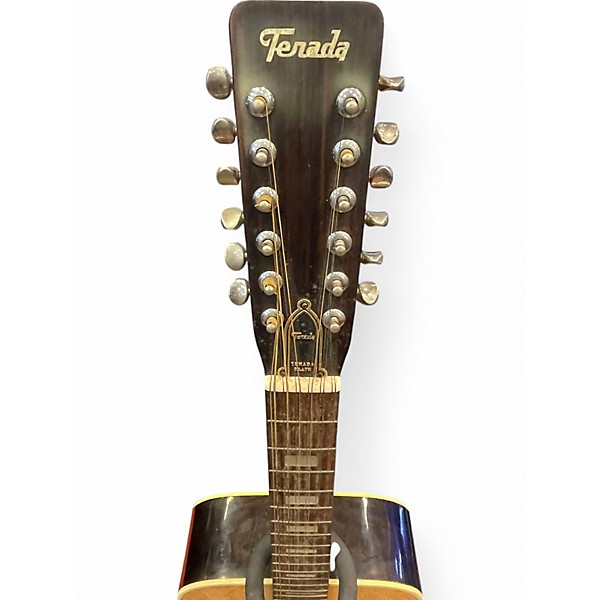 Used Terada tr1012 Natural 12 String Acoustic Guitar