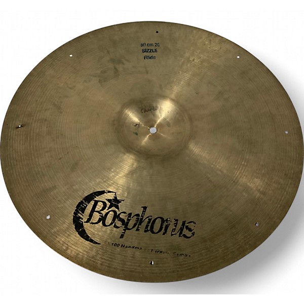 Used Bosphorus Cymbals 20in Sizzle Ride Cymbal