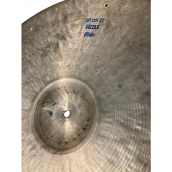 Used Bosphorus Cymbals 20in Sizzle Ride Cymbal