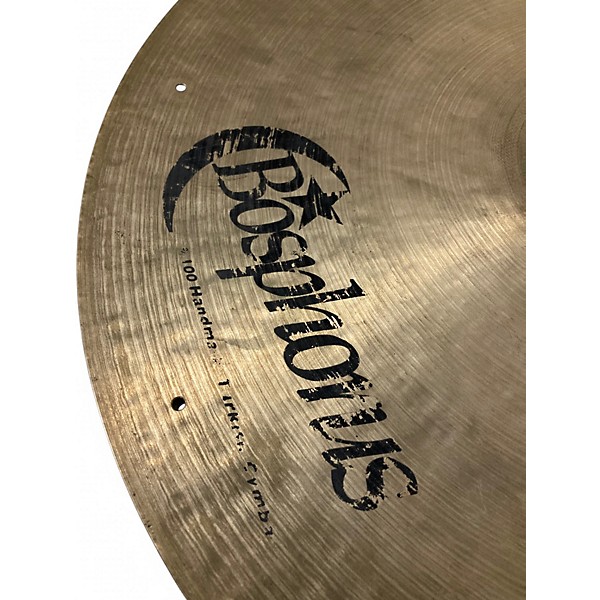 Used Bosphorus Cymbals 20in Sizzle Ride Cymbal