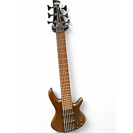 Used Ibanez GSR206 6 String Walnut Electric Bass Guitar