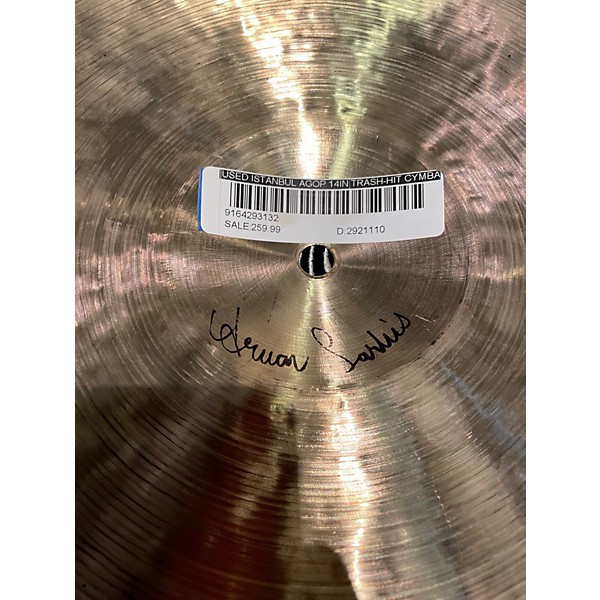 Used Istanbul Agop 14in TRASH-hit Cymbal