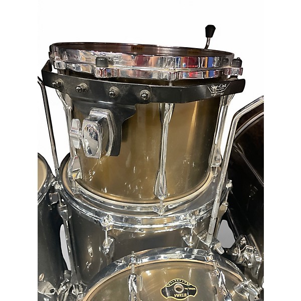 Used TAMA 5 Piece 5 PIECE SUPERSTAR Antique Gold Drum Kit